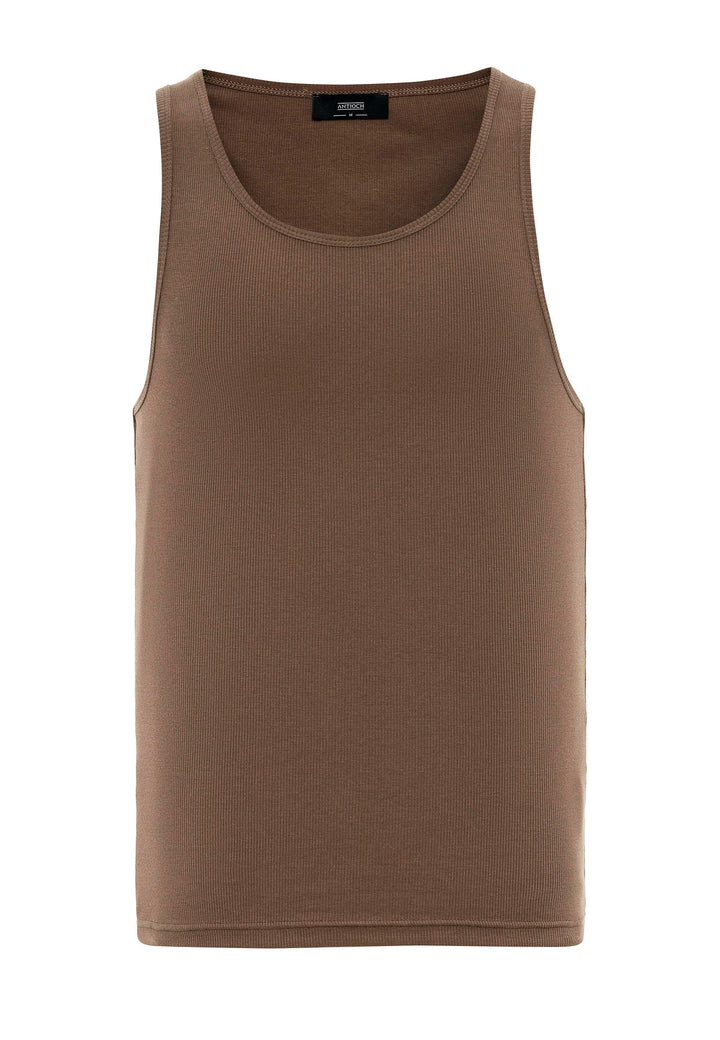 Men's Brown Slim Fit Male Athlete - Wessi