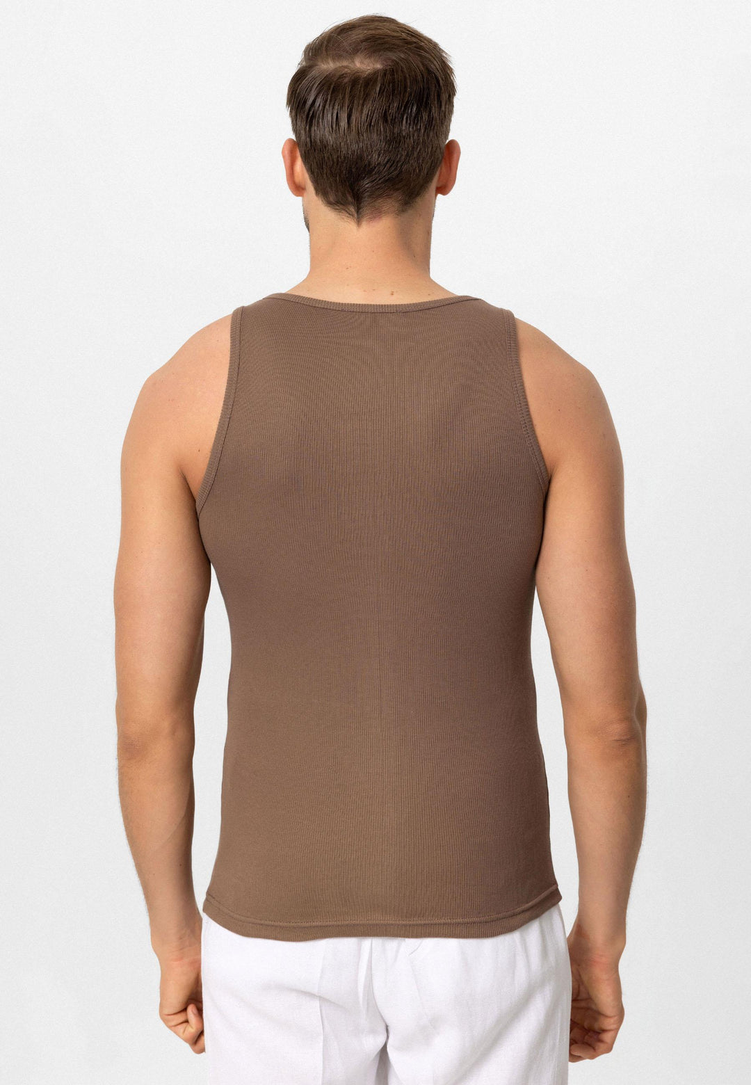 Men's Brown Slim Fit Male Athlete - Wessi