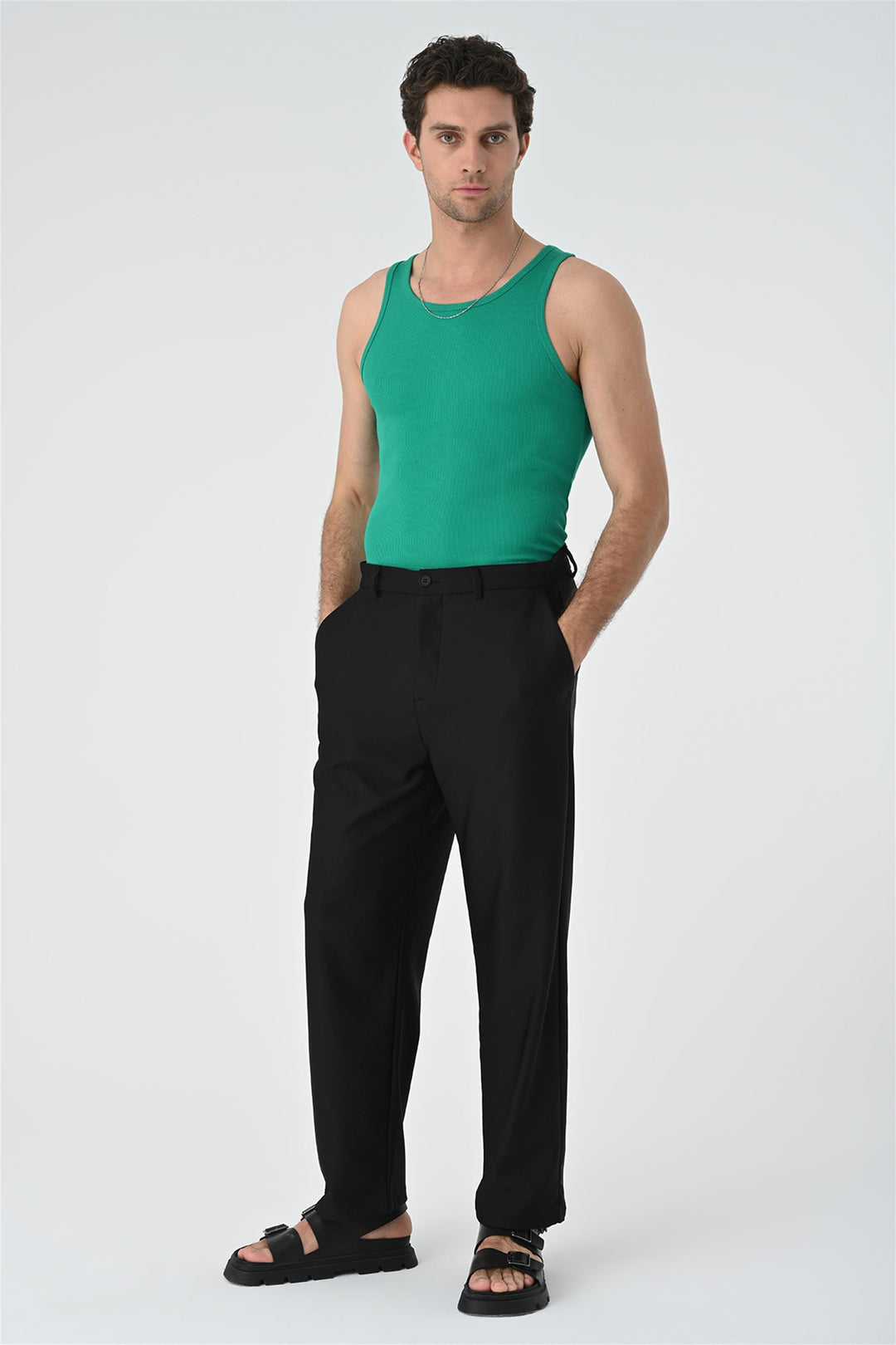 Men's Duck Green Slim Fit Male Athlete - Wessi
