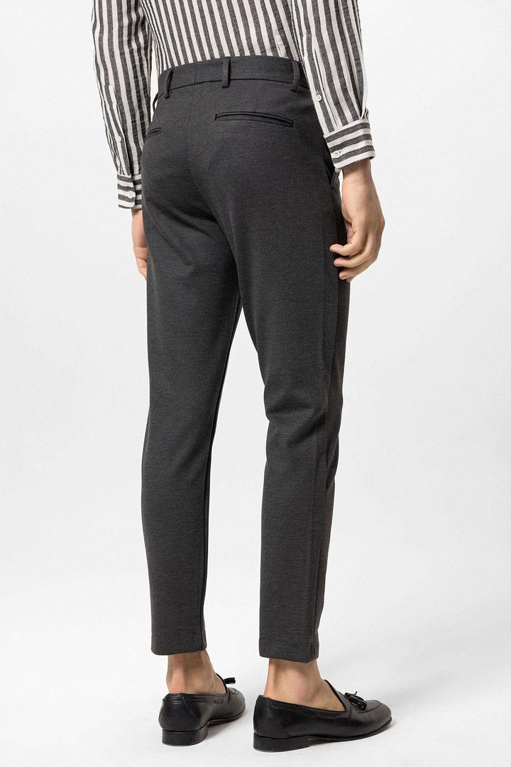 Men's Anthracite Slim Fit  Pants - Wessi