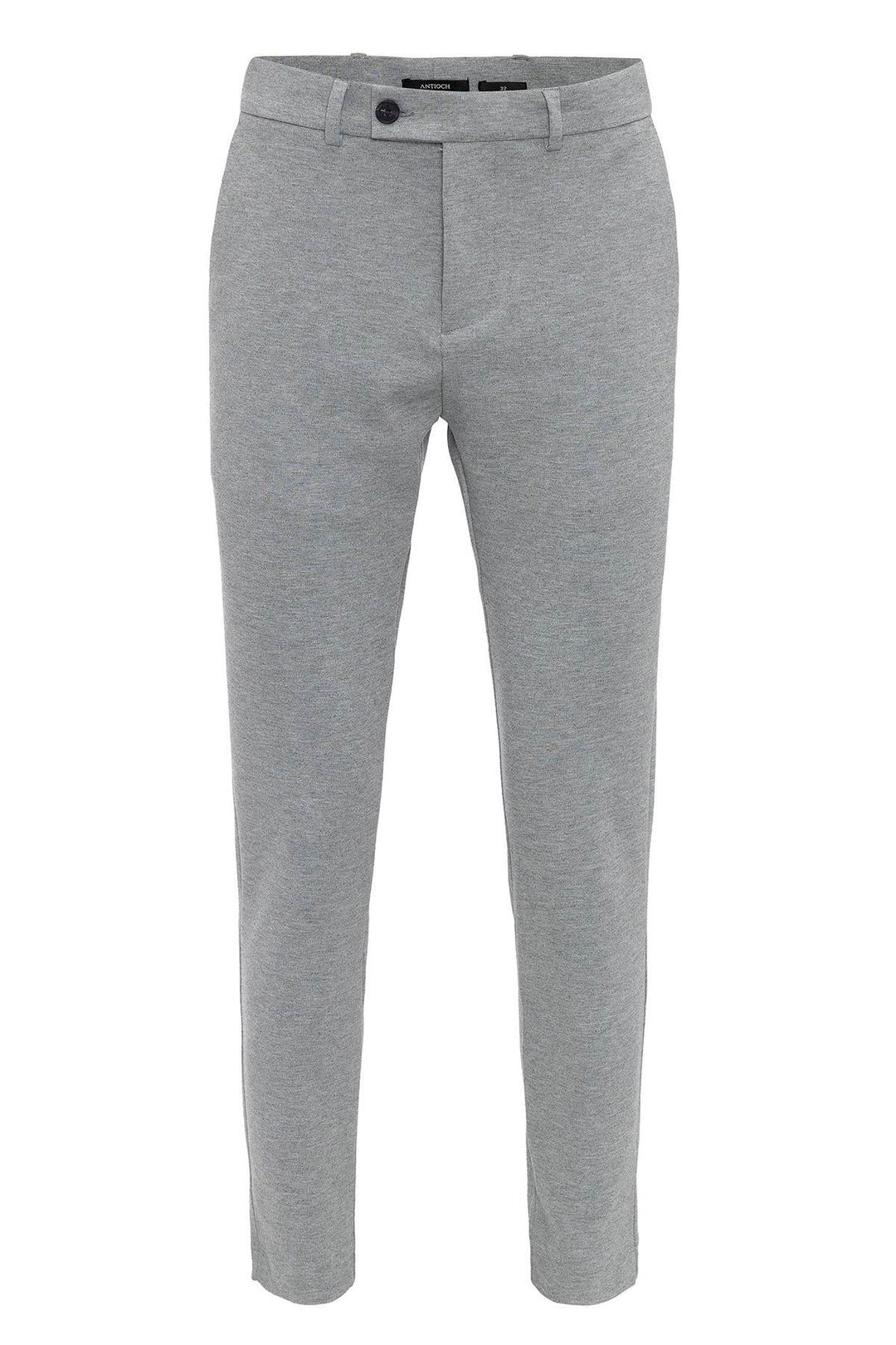 Men's Grey Slim Fit  Pants - Wessi