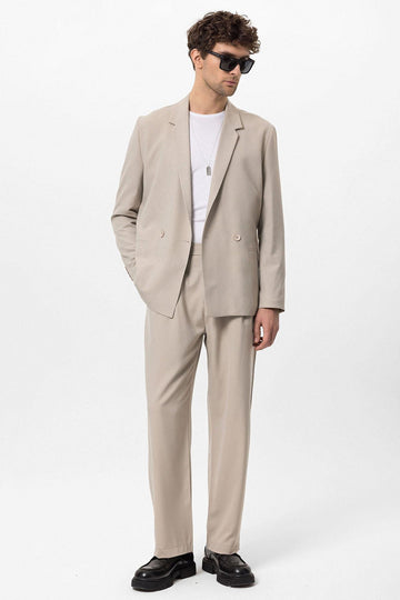 Мужской двубортный пиджак на одной пуговице - Wessi