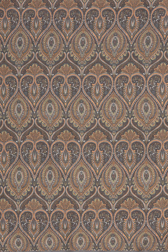 Écharpe à motifs orange pour homme - Wessi