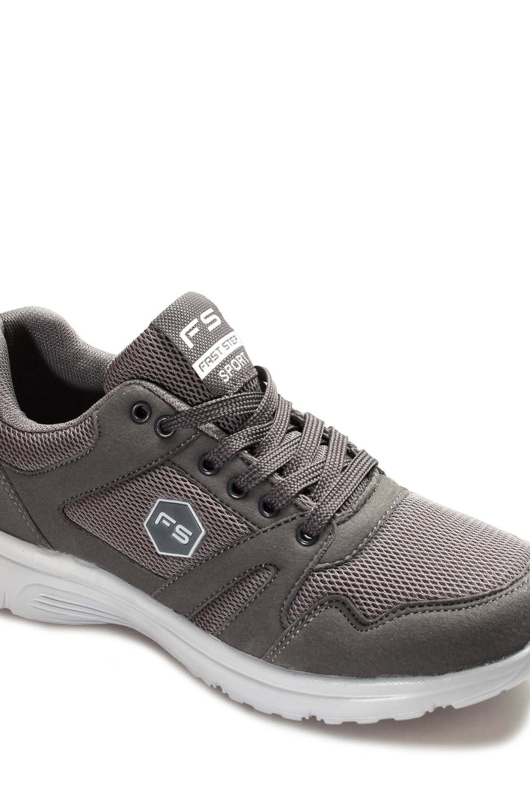 Sneakers da corsa in rete grigia da uomo - Wessi