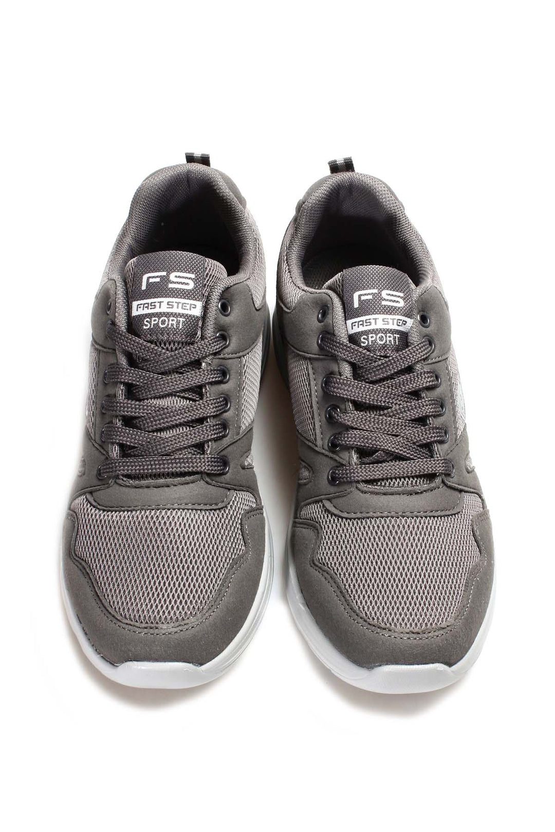 Sneakers da corsa in rete grigia da uomo - Wessi