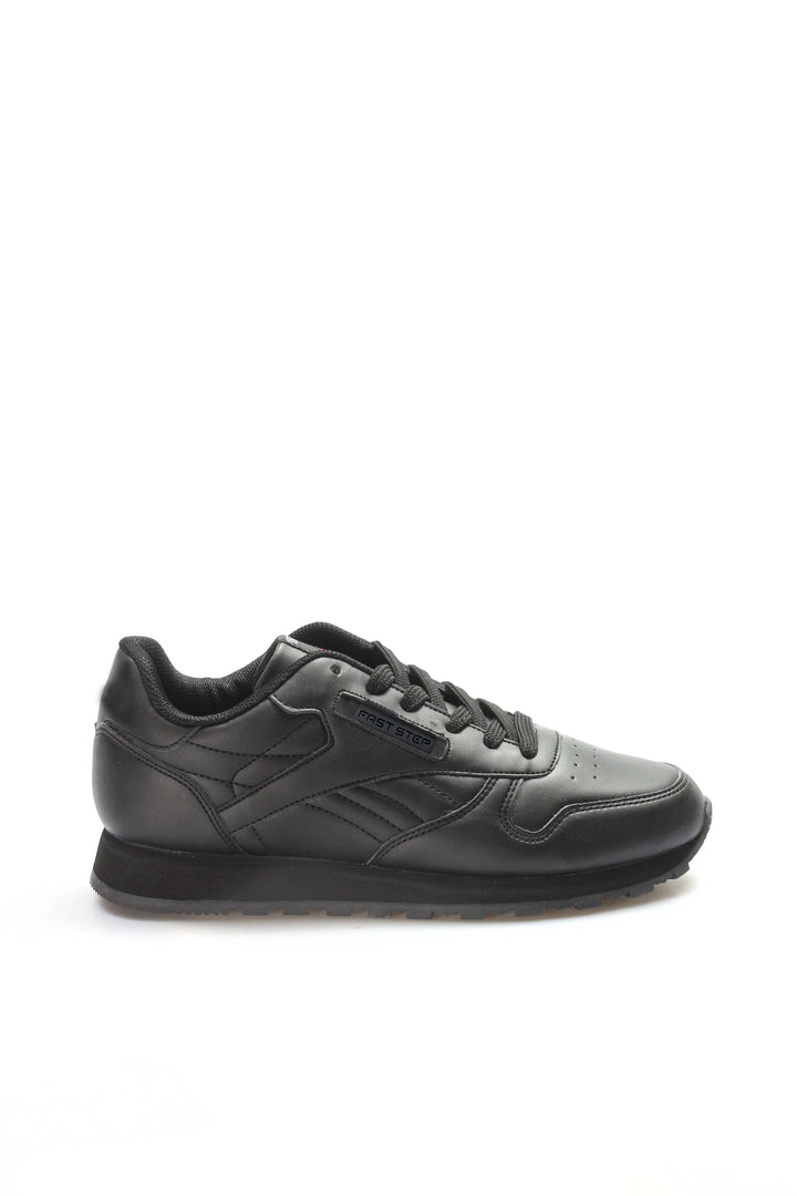 Baskets décontractées en cuir noir - Wessi
