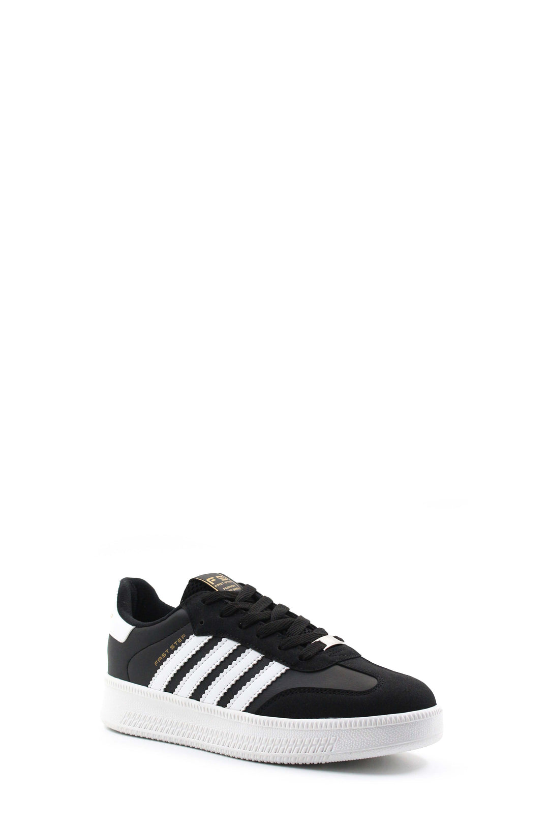 Scarpe da ginnastica casual da uomo in bianco e nero-Wessi