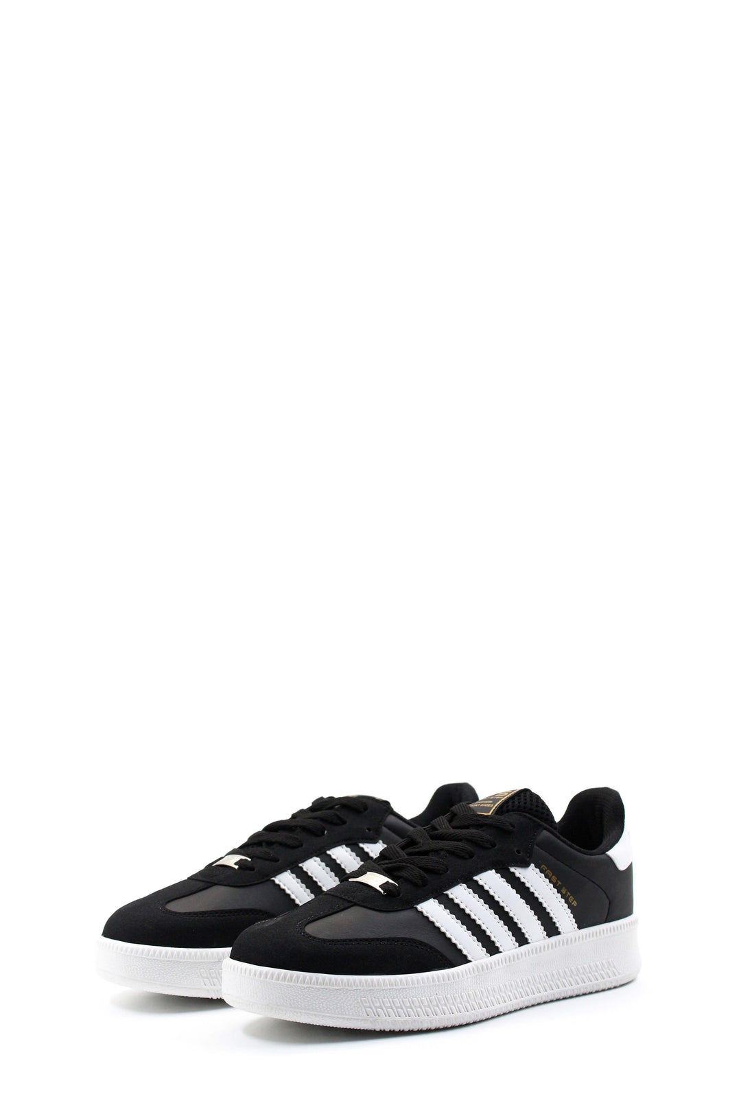 Scarpe da ginnastica casual da uomo in bianco e nero-Wessi