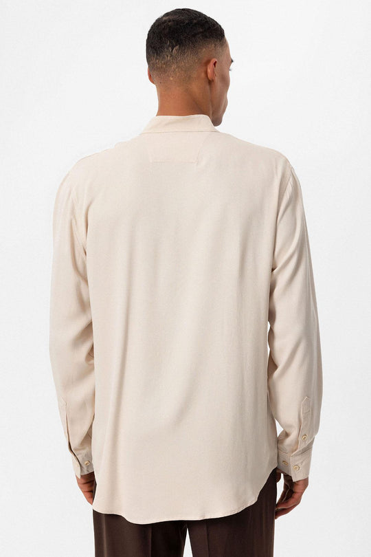 Chemise oversize en velours de coton côtelé - Beige clair - HOMME | H&M FR Chemise oversize en velours de coton côtelé - Beige clair - HOMME | H&M FR