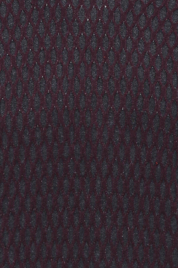 Maglione girocollo con motivo a rombi neri - Wessi