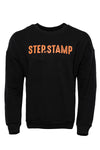 Sweat-shirt imprimé lettres noires - Wessi