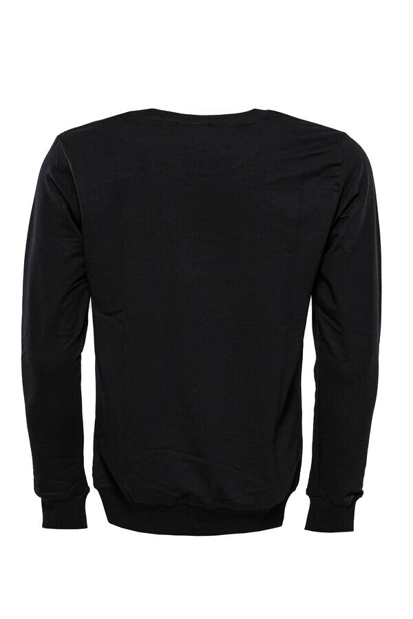 Sweat-shirt imprimé tête de mort noire - Wessi