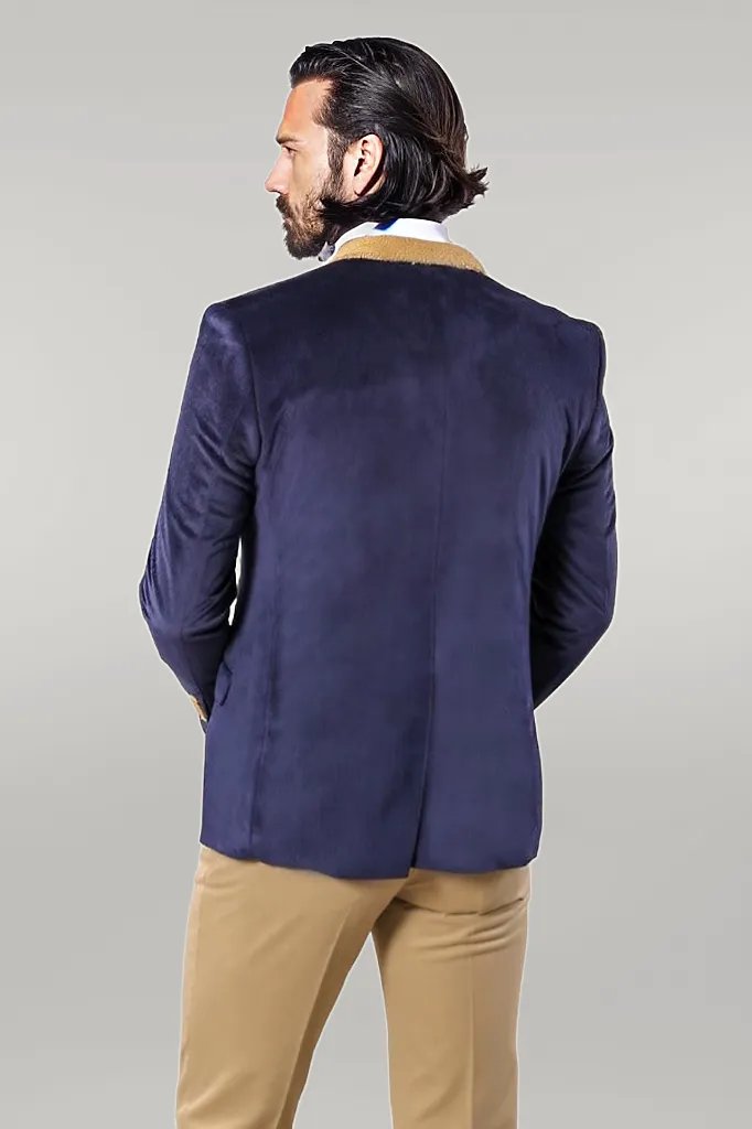 Purple Velvet Men's Jacket | Wessi