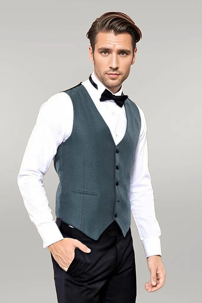 Green Removable Lapel Tuxedo | Wessi