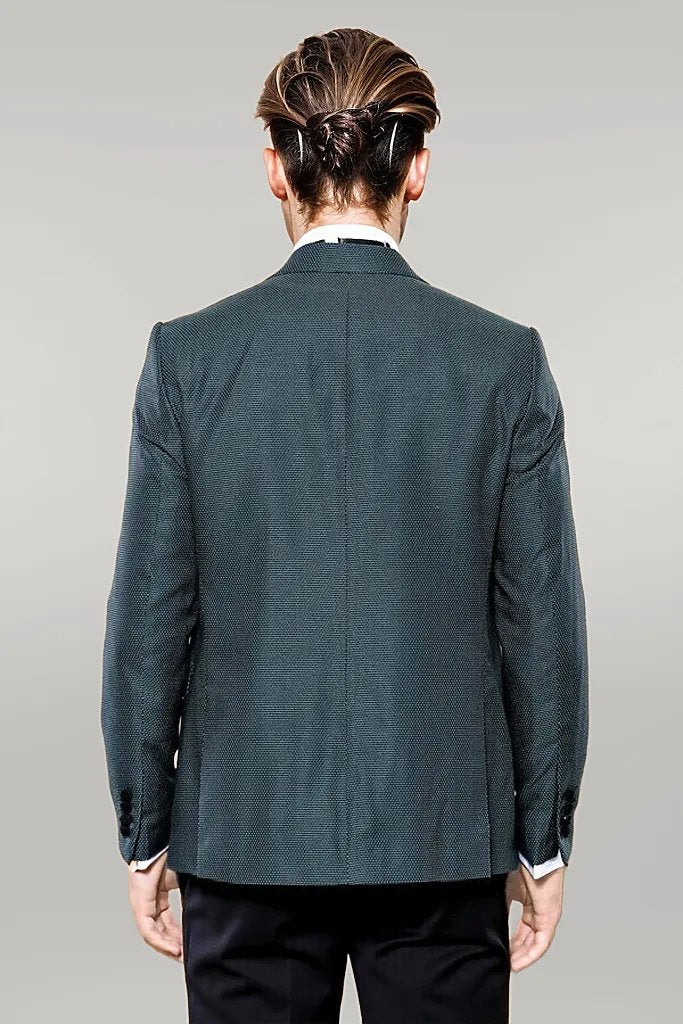 Green Removable Lapel Tuxedo | Wessi