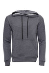 Hooded Pocket Plain Dark Grey Men's Sweatshirt - Wessi