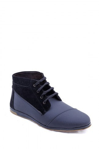 Leather Black Boot - Wessi