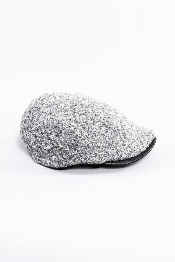 Men's Gray Beanie Hat - Wessi