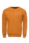 Sweat Col Rond Imprimé Orange - Wessi