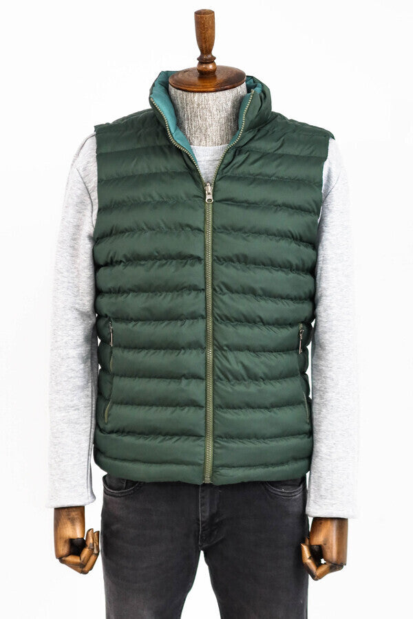 Club Room Men's Down Packable Vest - Green main image 0