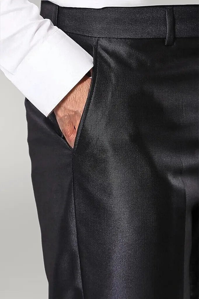 Shiny Smoked Men's Suit - Wessi