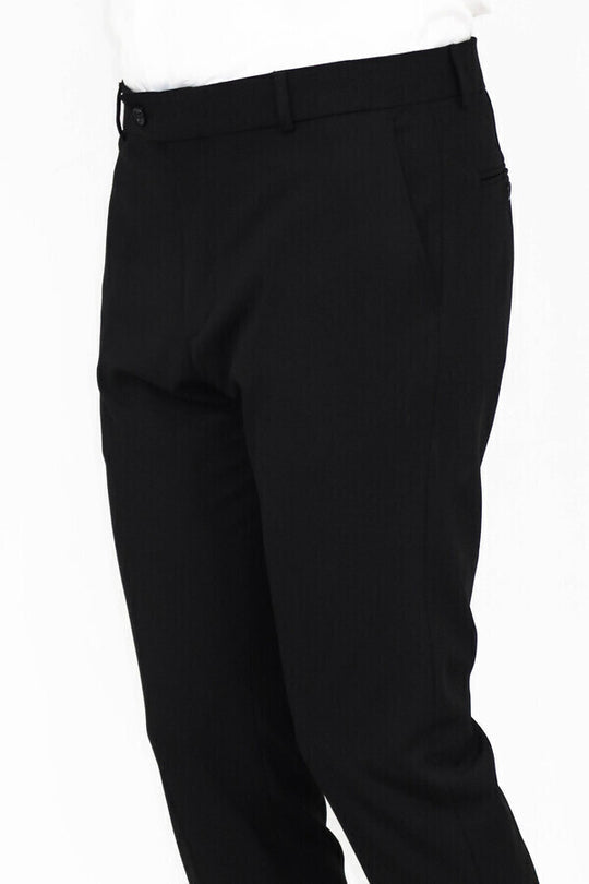 Slim Fit Plain Black Men Pants - Wessi Wessi - Discover Diversity Slim Fit Plain Black Men Pants - Wessi Wessi - Discover Diversity