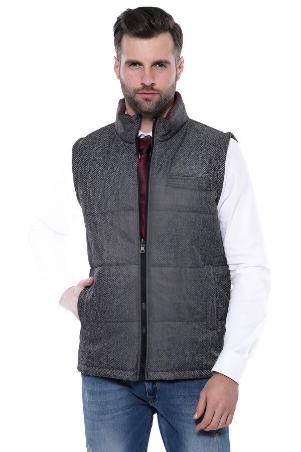 Two-Sided Black Waistcoat | Wessi - Wessi